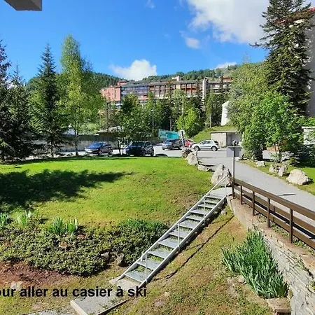 T2 Immeuble Chanteclerc 6 Personnes 37m2 Praloup 1600 Lägenhet