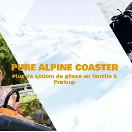 Lägenhet T2 Immeuble Chanteclerc 6 Personnes 37m2 Praloup 1600 Uvernet-Fours