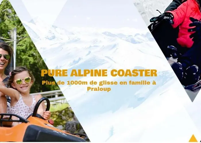 Apartment T2 Praloup 1600 Bat Chanteclerc 6 Personnes 36m2 Avec A Part Et 2 Tv Uvernet-Fours