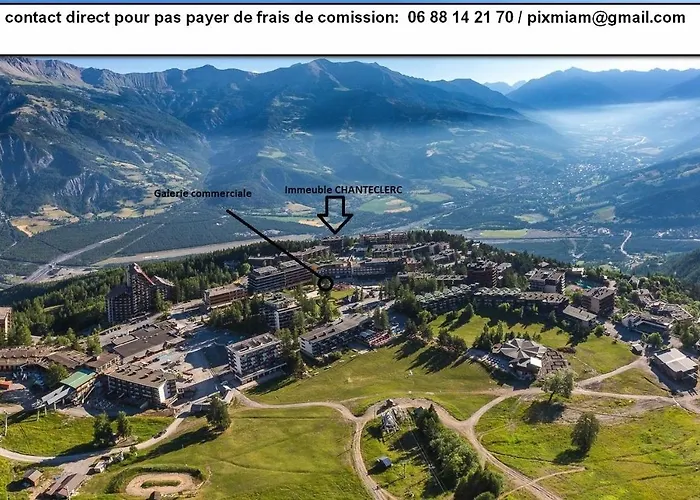 Apartment T2 Praloup 1600 Bat Chanteclerc 6 Personnes 36m2 Avec A Part Et 2 Tv Uvernet-Fours